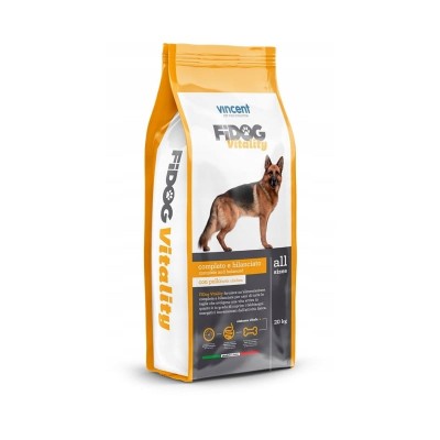FIDOG Hrana uscata caini Vitality, pentru caini activi, 20kg foto