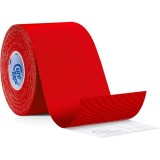 CureTape&reg; Classic bandă kinesiologică culoare Red 5 m