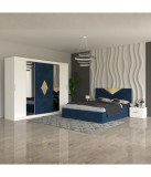 Dormitor Imperial Albastru 160x200cm