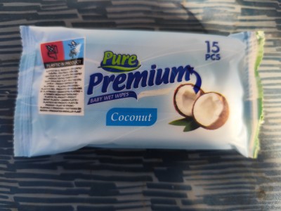 Servetele umede Cocos 15 buc pachet foto