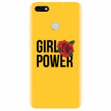 Husa silicon pentru Huawei Y6 Pro 2017, Girl Power