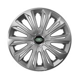 Set 4 capace roti Strong silver varnished R15 Compatibil Cu Land Rover