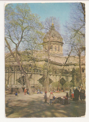 CP5-Carte Postala- RUSIA - Leningrad, Catedrala Kazan ,necirculata 1973 foto