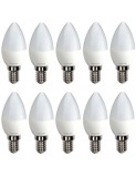 Set 10 Becuri cu led 4W E14 Lumina calda LF 3042, Becuri LED, Calda (2000 - 3499 K)