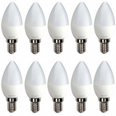 Set 10 Becuri cu led 4W E14 Lumina calda LF 3042