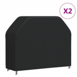 Cumpara ieftin Huse pentru gratar, 2 buc., 162x61x122 cm, Oxford 420D