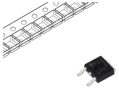 Tranzistor P-MOSFET TrenchFET 60V 8.2A Idm 18A foto