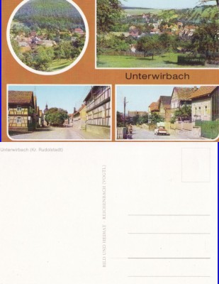 Ilustrata Germania-Unterwirbach foto