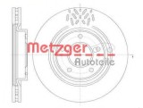 Disc frana MITSUBISHI GRANDIS (NA) (2003 - 2016) METZGER 6110250
