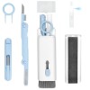 Kit de curatare multifunctional, 7 in 1, pentru tastatura, laptop, telefon, casti, albastru