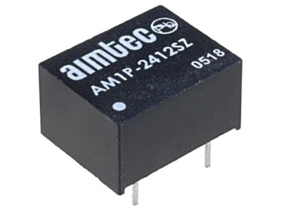 Convertor DC/DC 1W 12V 83mA foto