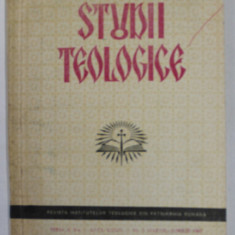 STUDII TEOLOGICE , REVISTA INSTITUTELOR TEOLOGICE DIN PATRIARHIA ROMANA , ANUL XXXIX , NR. 2 , MARTIE - APRILIE , 1987