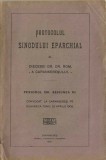 C9742N Protocolul sinodului eparchial al diecesei gr or rom a Caransebeșului, periodul XIII, sesiunea III, 1908, Caransebeș