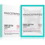 MAGICSTRIPES Deep Detox mască detoxifiantă cu efect de &icirc;ntărire 3 buc