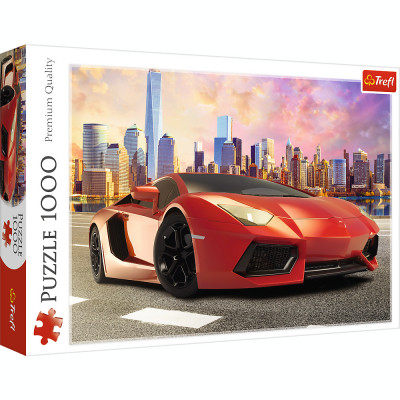 PUZZLE TREFL 1000 LAMBORGHINI ROSU SuperHeroes ToysZone foto