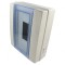 Carcasă aparatură modulară IP65 gri deschis 12 module