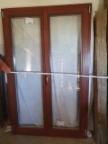 Fereastră termopan lemn 110,5x174,5cm, 2 canate