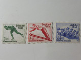 Germania 1935 - Jocurile Olimpice de Iarna 1936 - Mi600-602. Gumate. MH (T65), Nestampilat