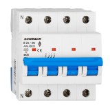 Siguranta automata modulara MCB Schrack Technik Amparo MCB AM618820, 6 kA, 3P+N, 20 A, curba B