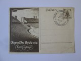Cumpara ieftin Rara! Carte postala Germania nazista:Olimpiada Berlin 1936 cu stampila de oficiu postal mobil,vedeti imaginile
