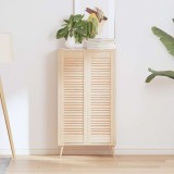 vidaXL Uși de dulap design lambriu, 2 buc., 99x29,5 cm, lemn masiv pin 4015895