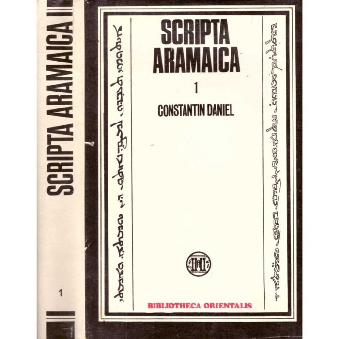 Constantin Daniel - Scripta Aramaica - 1 - 126088