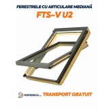 Fereastra cu articulare mediana cu geam dublucameral, Fakro, Model FTS-V U2
