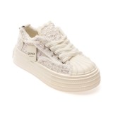 Pantofi sport GRYXX albi, 1128, din material textil