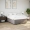 vidaXL Cadru de pat fără saltea, gri taupe, 160x200 cm, textil 3284489