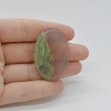 Cabochon agat moss indonezia 43x28x6mm c60