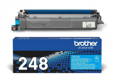 Cartus original Brother TN248C TN-248C Cyan 1K foto