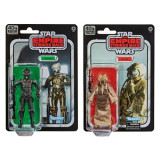 Star Wars Black Series 40th Anniversary Edition Set figurine articulate Zuckuss &amp; 4-LOM 15 cm (The Empire Strikes Back), Hasbro