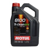 Ulei Motor Motul 8100 X-Clean EFE 5W-30, 5 Litri , 100% Sintetic, Norma BMW LL-04 E i MB 229.52