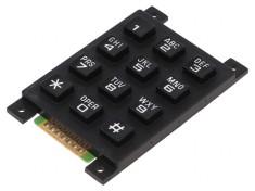 Tastatură 12 Butoane 200m&Omega; 1,2N 20mA