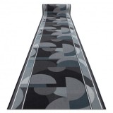 Traversa anti-alunecare MALIS Geometric, anti-alunecare gri, 80 cm