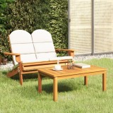 Set mobilier de gradina Adirondack, 2 piese, lemn masiv acacia GartenMobel Dekor, vidaXL