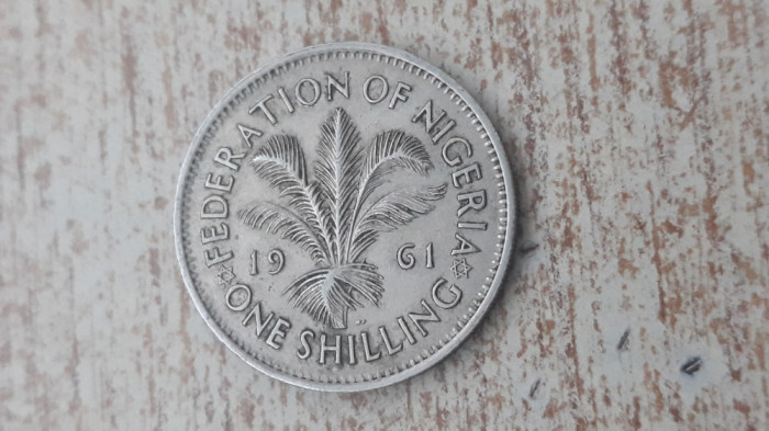 Nigeria - one shilling 1961.