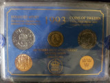 Seria completata monede - Sweden 1993, Europa