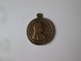 Rar! Mini medalion cu &icirc;mpărăteasa Maria Tereza/Theresia/Terezia circa 1780