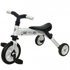 Tricicleta 2 in 1 B-Trike Alb foto