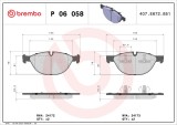 BREMBO P 06 058 PRIME LINE set placute frana,frana disc