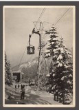 CPIB 25255 CARTE POSTALA - MUNTII TATRA. TELECABINA SPRE KASPROWY WIERCH, SCRISA SI NECIRCULATA