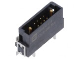Conector PCB-PCB tată 10 pini har-flex Hybrid -55&divide;125&deg;C