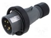 Conector alimentare AC trifazat AMPHENOL IP&amp;S 16A 5 pini IP67