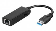 Placa de retea D-Link, USB3.0, Gigabit foto