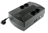 UPS GEMBIRD, Line Int. , brick, 850VA/510W, AVR, Schuko x 4, 1 x baterie 12V/8Ah, LED, back-up 1 - 10 min., &quot;EG-UPS-002&quot;, (timbru verde 11 lei)