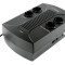 UPS GEMBIRD, Line Int. , brick, 850VA/510W, AVR, Schuko x 4, 1 x baterie 12V/8Ah, LED, back-up 1 - 10 min., &quot;EG-UPS-002&quot;, (timbru verde 11 lei)
