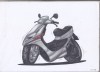 Bnk div Scuter Peugeot - afis / poster / print - KoolArt 880
