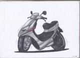 Bnk div Scuter Peugeot - afis / poster / print - KoolArt 880
