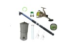 Set pescuit lanseta telescopica mulineta LC540 si accesorii